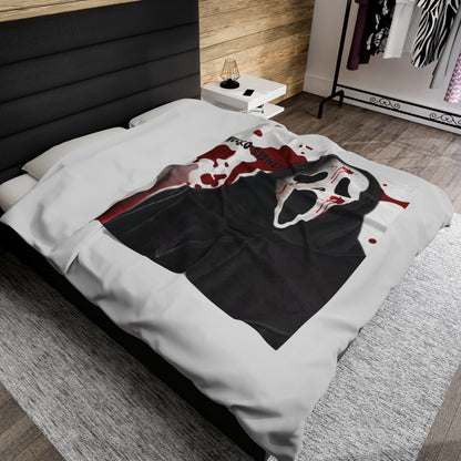 OMNI™ Ghostface Design Velveteen Plush Blanket