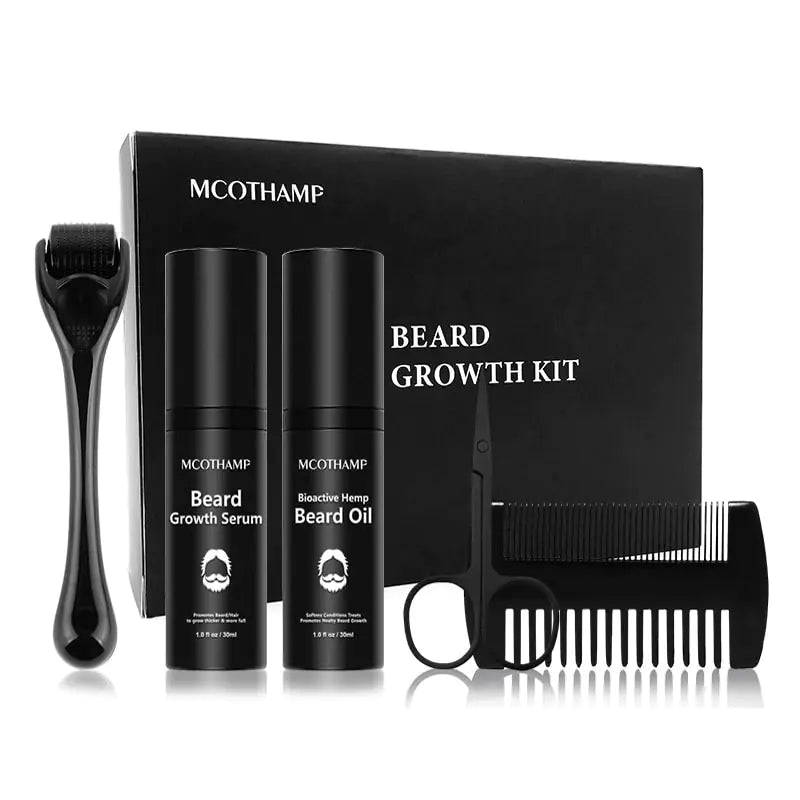 OMNI™ Men's 4-Piece Beard Growth Kit