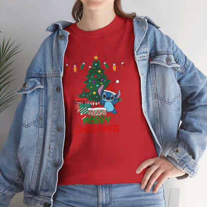 OMNI™ Stitch Christmas Themed Unisex Heavy Cotton T-Shirt