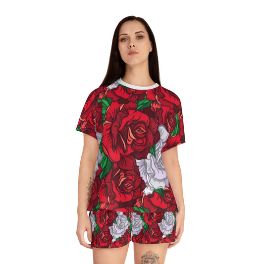 OMNI™ Roses Women's Short Pajama Set