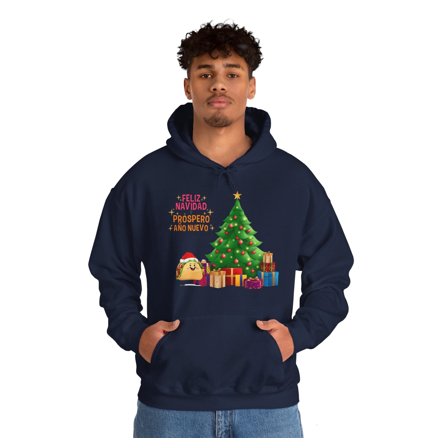 OMNI™ Taco Santa Christmas Holiday Themed Unisex Hoodie