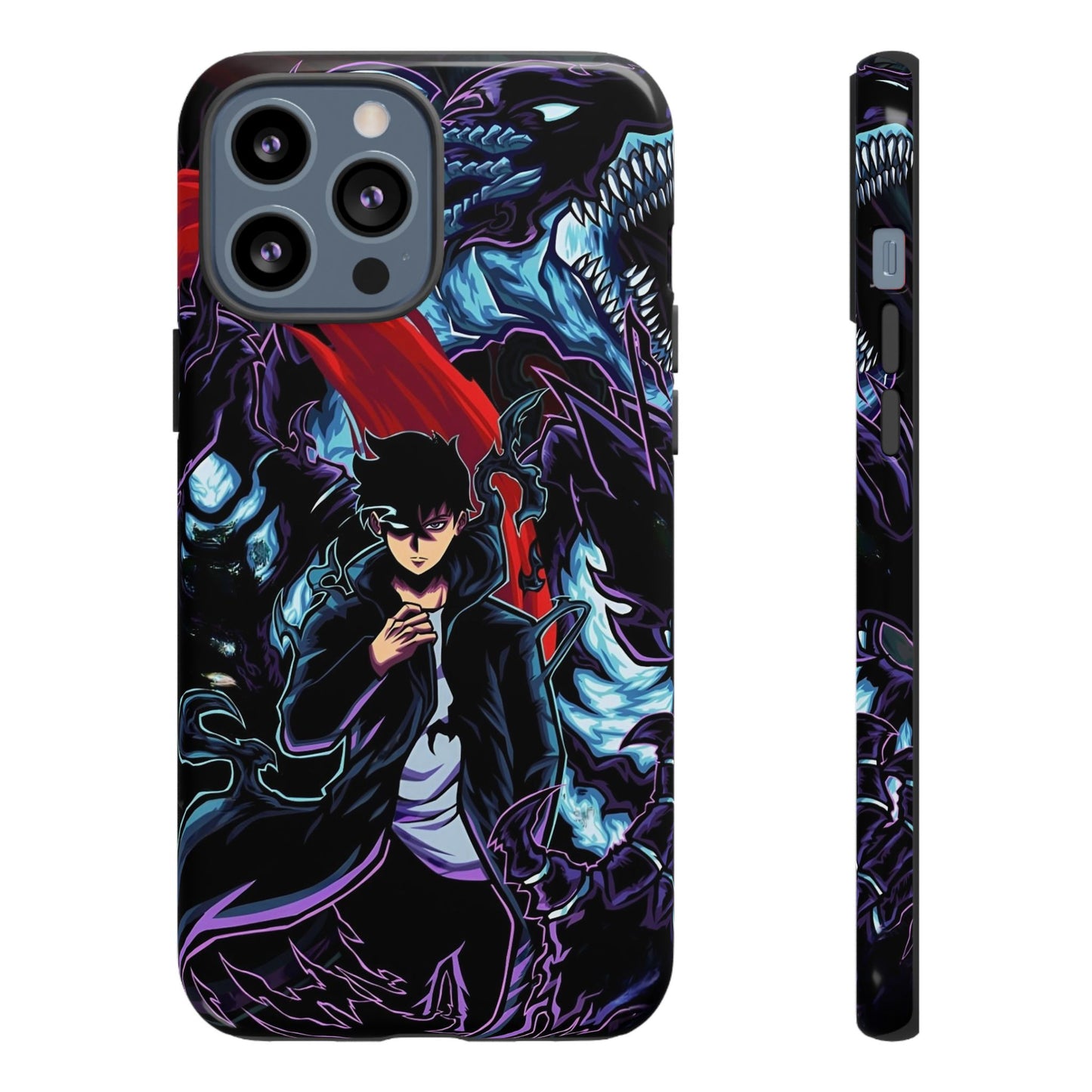 OMNI™ Solo Leveling (Sung Jin Woo and Kamish) Double Layered Phone Cases