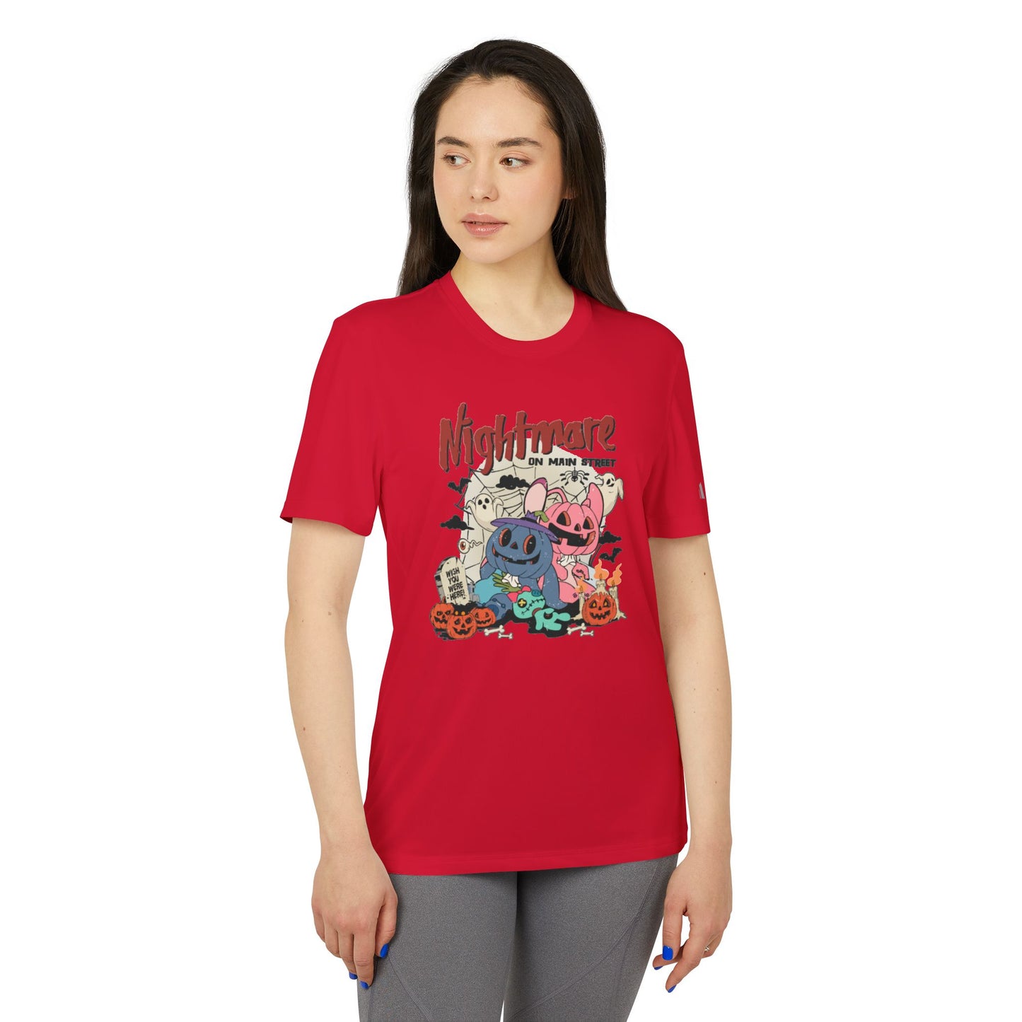 OMNI™ Nightmare On Main Street Adidas Unisex Sport T-shirt