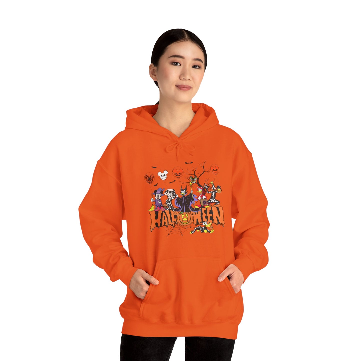 OMNI™ Classic Cartoon Halloween Unisex Heavy Blend Hoodie