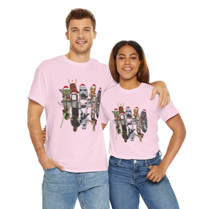 OMNI™ Star Wars Christmas Themed Unisex Heavy Cotton T-Shirts