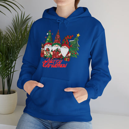 OMNI™ Merry Christmas Garden Gnomes Unisex Heavy Blend Hoodie