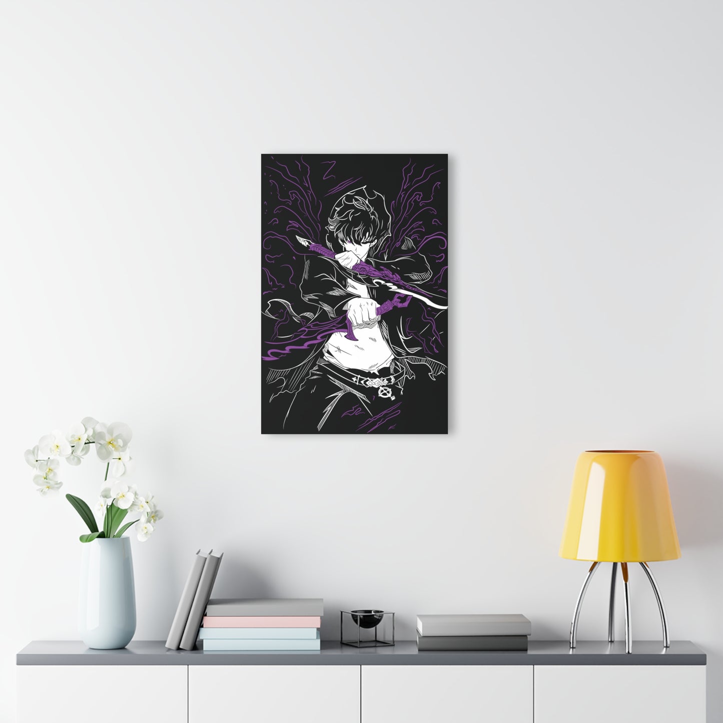 OMNI™ Solo Leveling Sung Jinwoo Twin Daggers Acrylic Print