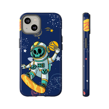 OMNI™ Skeleton Astronaut Space Surfer Double Layered Phone Case