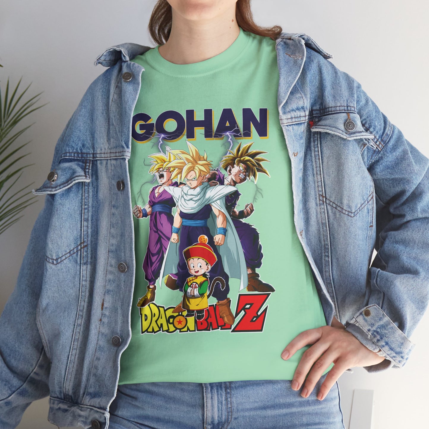 OMNI™ Dragon Ball Z Gohan Unisex Heavy Cotton T-Shirt