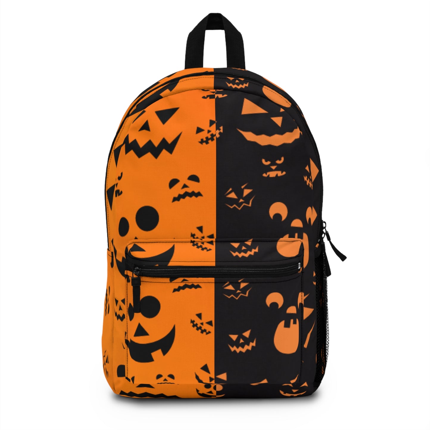 OMNI™ Orange and Black Jack O'Lantern Grin Backpack