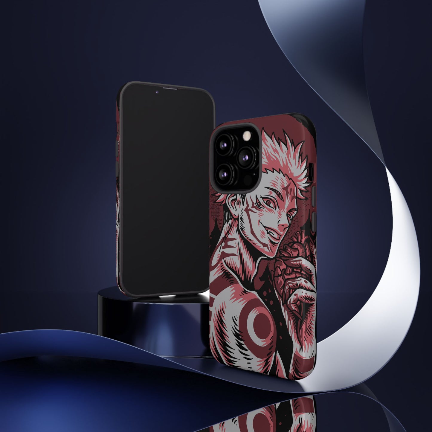 OMNI™ Jujutsu Kaisen Cursed King Sukuna Double Layered Phone Case