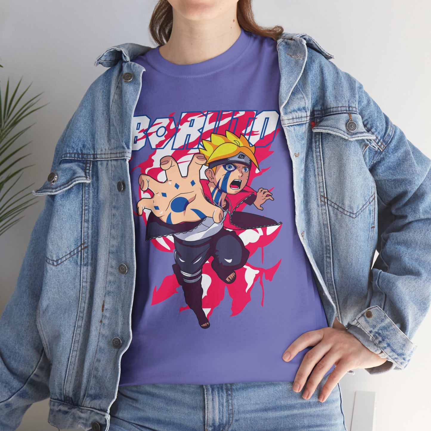 OMNI™ Boruto Byakugan Unisex Heavy Cotton T-Shirt