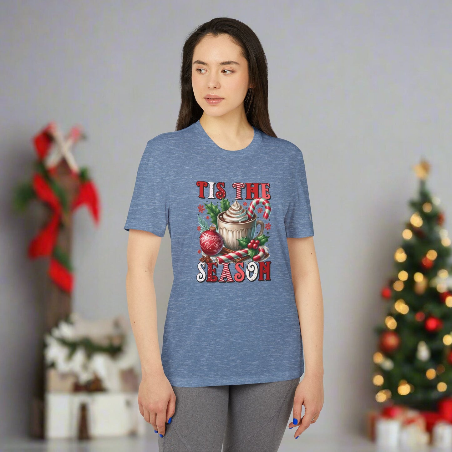 OMNI™ Tis The Season Adidas Unisex Sport T-Shirt