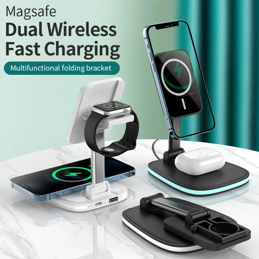 OMNI™ 3-in-1 Magnetic Folding Wireless Charger