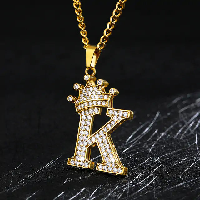 OMNI™ Zircon Alphabet Necklace