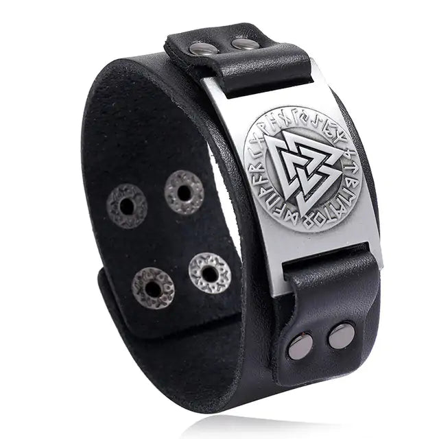 OMNI™ Nordic Style Leather Bracelet