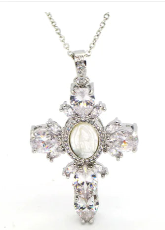 OMNI™ Crystal Cross Necklace