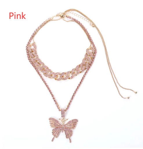 OMNI™ Butterfly Charm Necklace