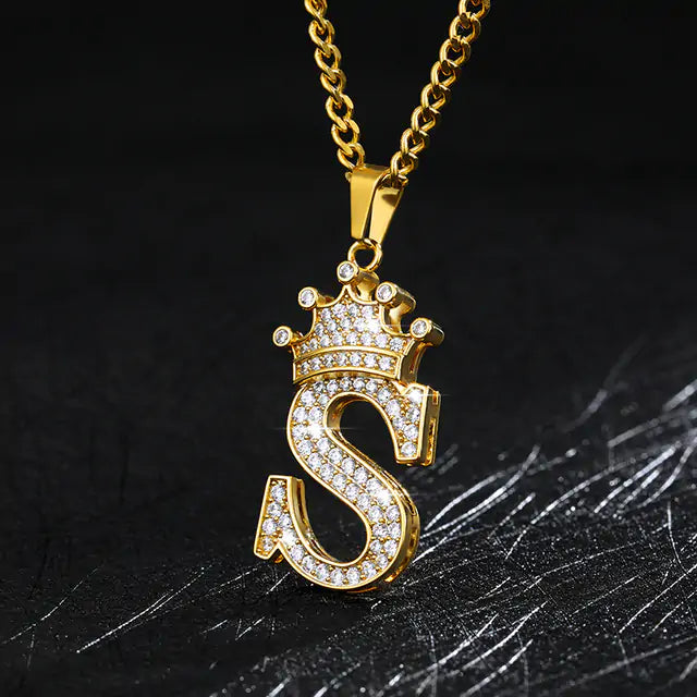 OMNI™ Zircon Alphabet Necklace