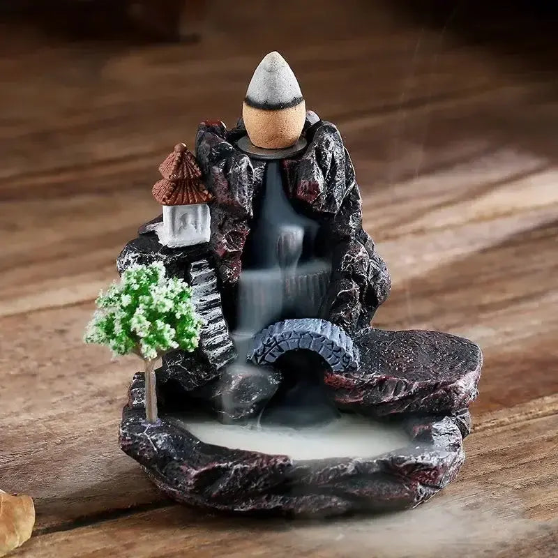 OMNI™ Zen Mountain River Incense Burner