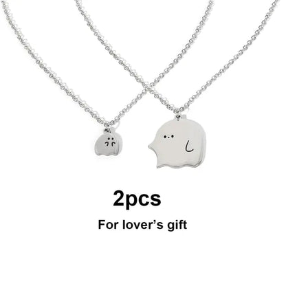 OMNI™ Cute Ghost Duo Couples Necklaces