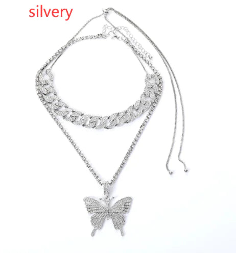 OMNI™ Butterfly Charm Necklace