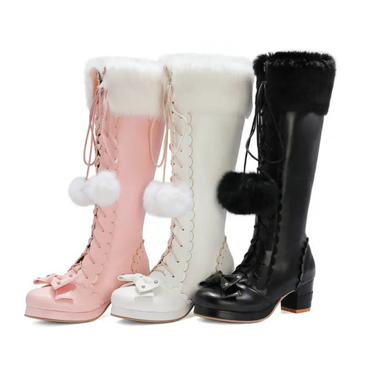 OMNI™ Princess Bowtie High Boots