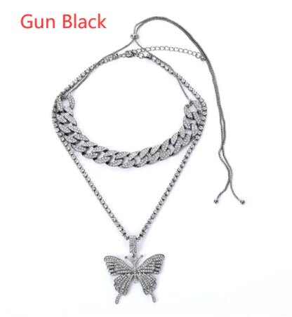 OMNI™ Butterfly Charm Necklace