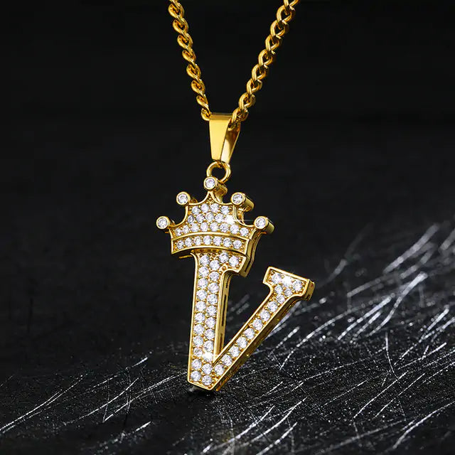 OMNI™ Zircon Alphabet Necklace