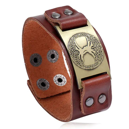 OMNI™ Nordic Style Leather Bracelet