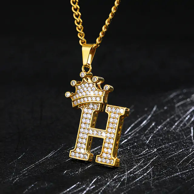 OMNI™ Zircon Alphabet Necklace