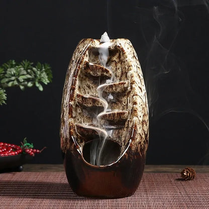 OMNI™ Ceramic Waterfall Incense Burner