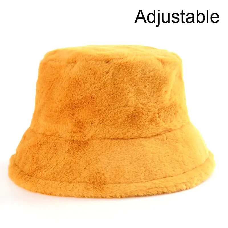 OMNI™ Winter Faux Fur Fluffy Bucket Hat