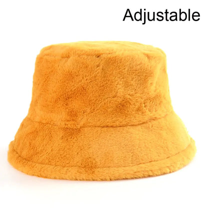 OMNI™ Winter Faux Fur Fluffy Bucket Hat