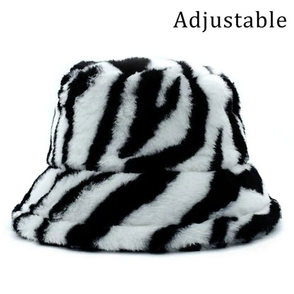 OMNI™ Winter Faux Fur Fluffy Bucket Hat