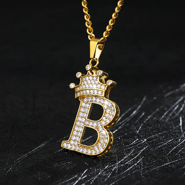 OMNI™ Zircon Alphabet Necklace