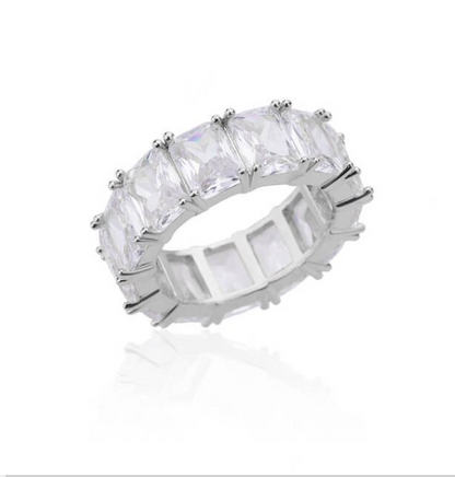 OMNI™ Women's Rectangular Zircon Ring