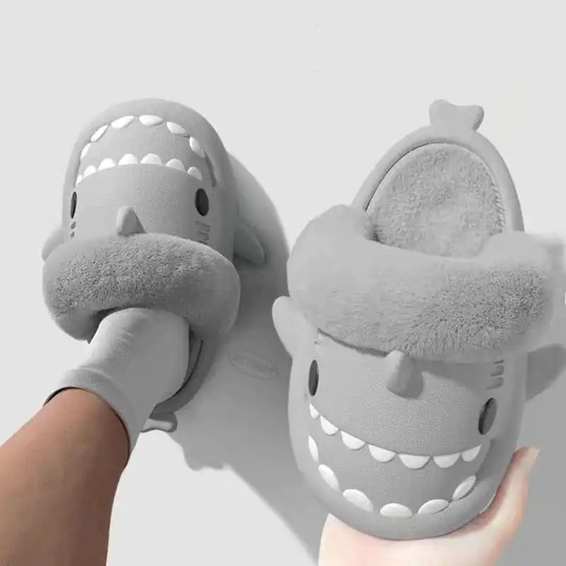 OMNI™ Unisex Shark Plush Slippers