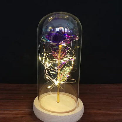 OMNI™ LED Enchanted Galaxy Rose Night Light