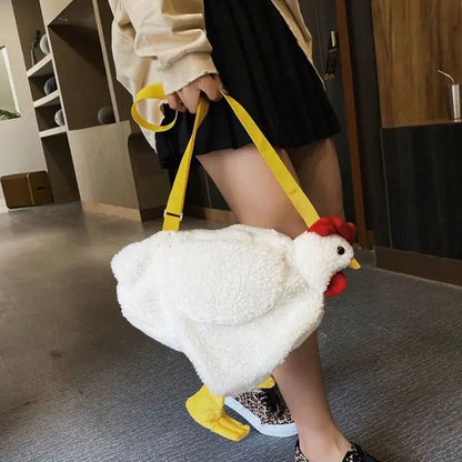OMNI™ Hen Shape Plush Handbag