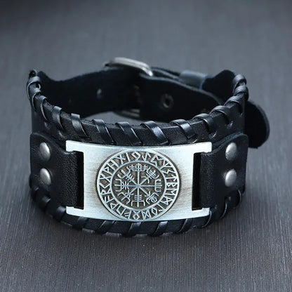 OMNI™ Nordic Style Leather Bracelet