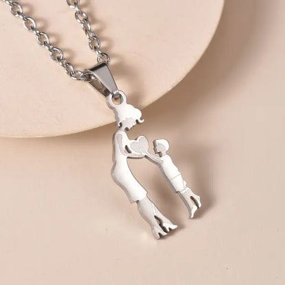 OMNI™ Family Silver Pendant Necklace