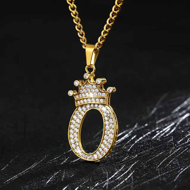 OMNI™ Zircon Alphabet Necklace