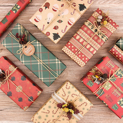 OMNI™ Vintage Style Christmas Wrapping Paper