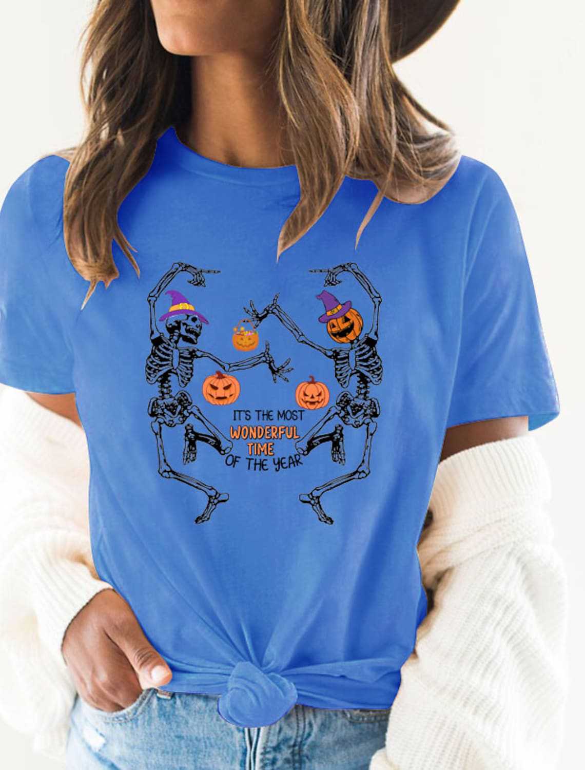 OMNI™ It's The Most Wonderful Time Of The Year Halloween Women's Short Sleeved T-shirt