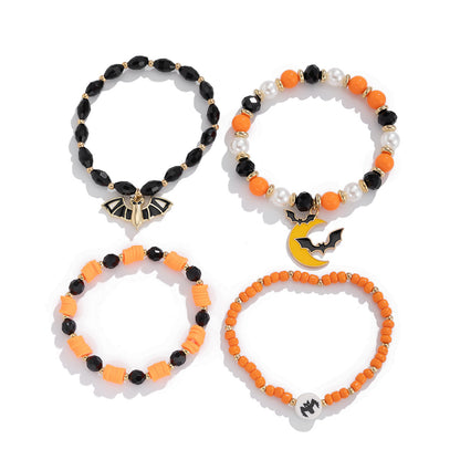 OMNI™ Simple Halloween Themed Crystal Bracelet Set