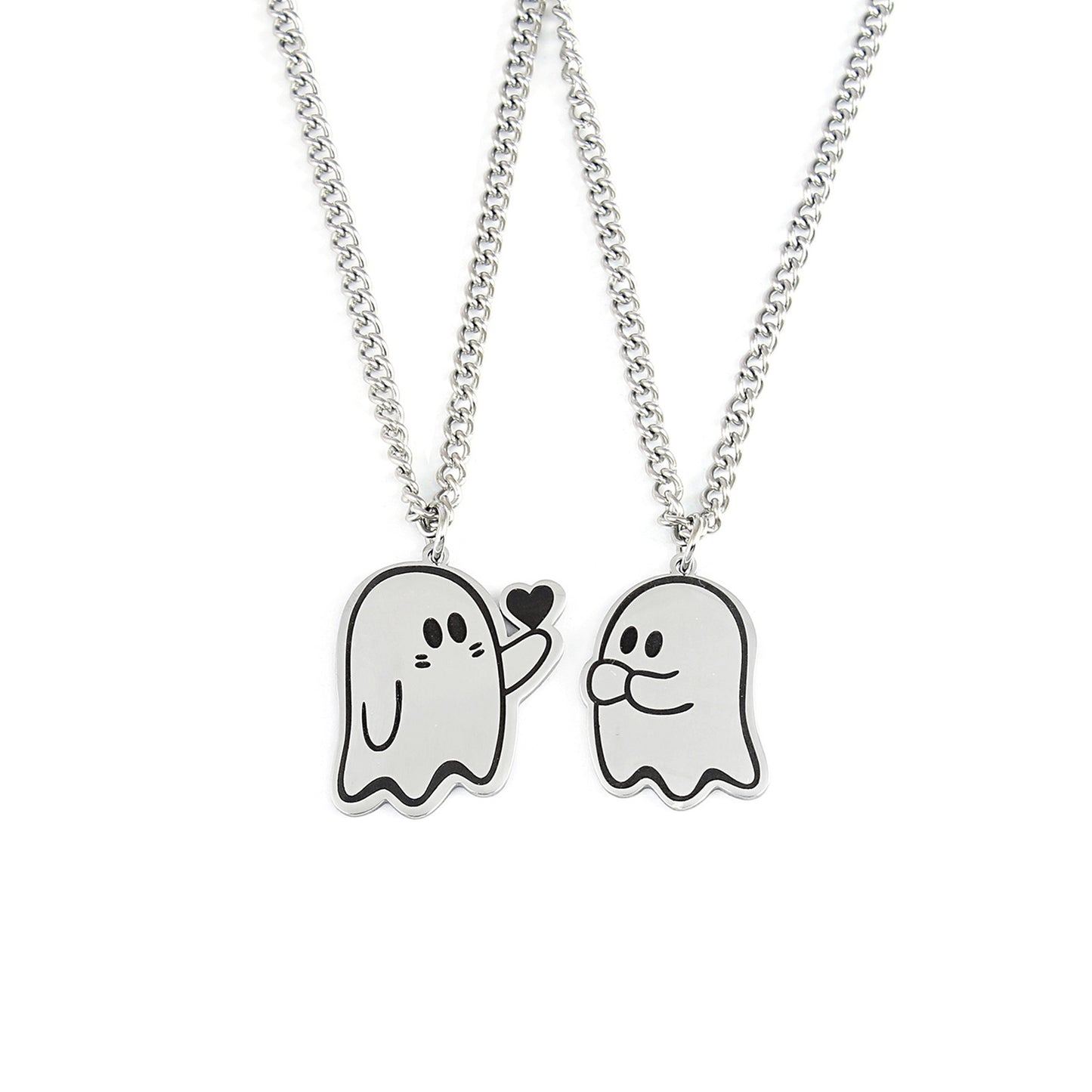 OMNI™ Halloween Cute Love Ghost Couples Necklace