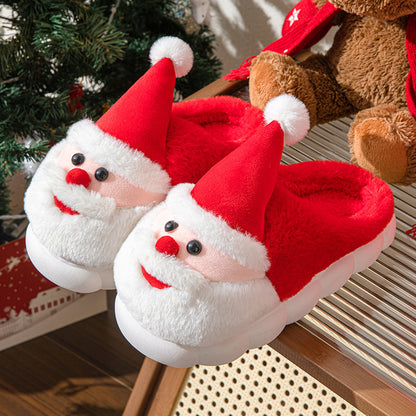 OMNI™ 3D Plush Unisex Santa Claus Thick-soled Non-slip Slippers