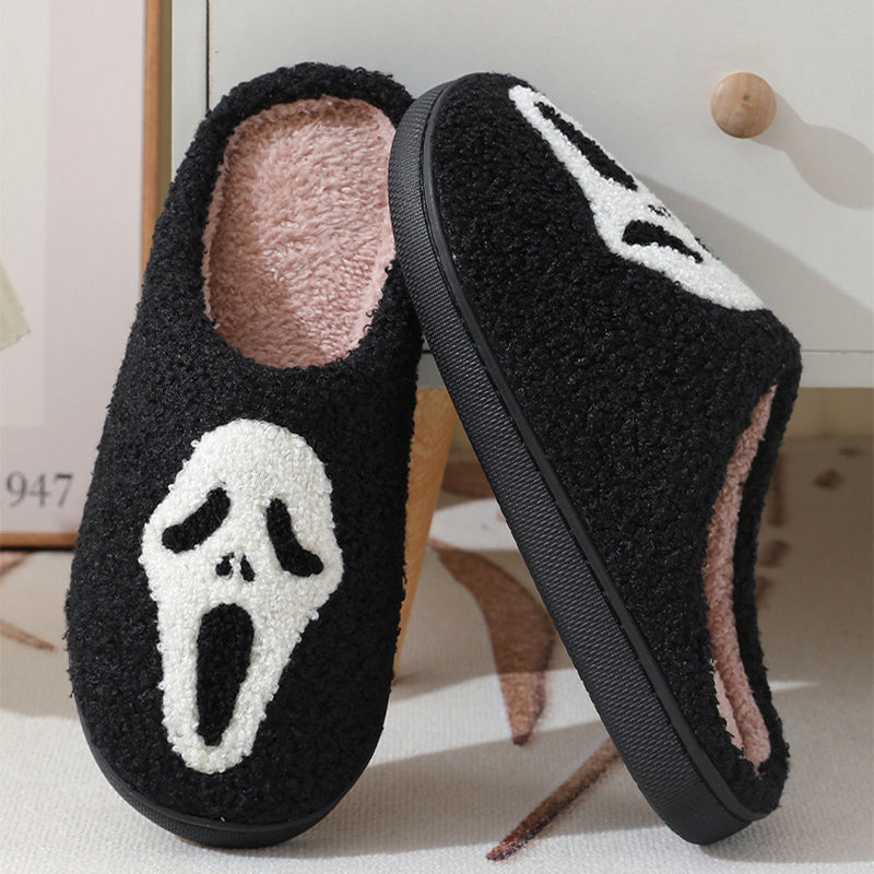 OMNI™ Jack O'Lantern Grin Bed Slippers