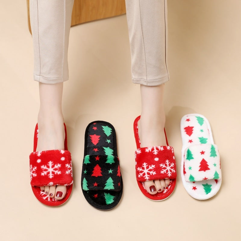 OMNI™ Christmas Themed Open-toe Unisex Slides